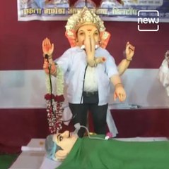 Nagpur : Lord Ganesha Features As Doctor In COVID Hospital Themed Pandal