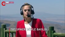 TRT spikeri canlı yayında böyle bayıldı