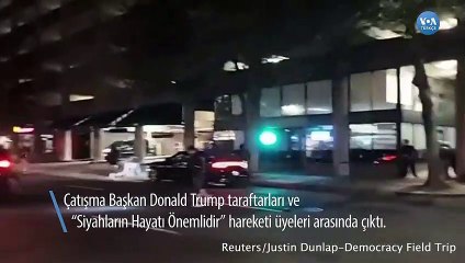 Portland'da Karşıt Gruplar Çatıştı Bir Kişi Öldü