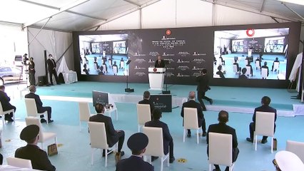 Cumhurbaşkanı Erdoğan: 'Malazgirt ne kadar bizimse, İstanbul'un fethi ne kadar bizimse; Çanakkale'de aynı şekilde bizimdir, Dumlupınar'da, Sakarya'da bizimdir'