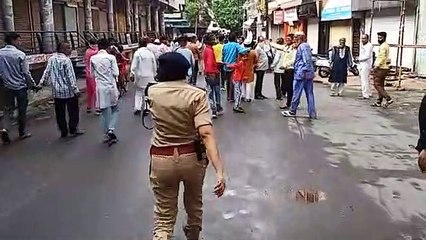 इंदौर: इमामबाड़े से नहीं निकला सरकारी ताजिया, पुलिस ने बैरिकेडिंग कर बंद किए रास्ते