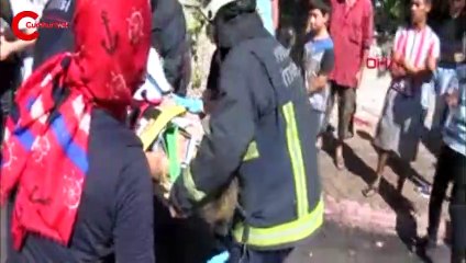 'Nefes alamıyorum' diyen kazazedeyi telefonla çekme yarışına girdiler