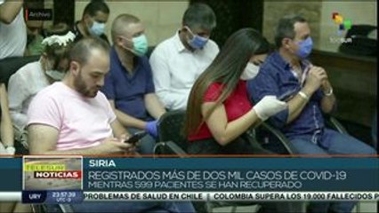Siria acumula 2 mil 628 casos de COVID-19 y 106 decesos