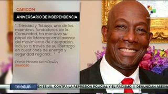 La Caricom felicita a Trinidad y Tobago por su independencia