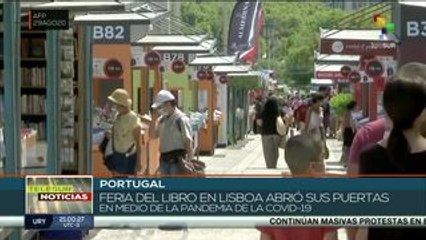 Portugal:celebran la Feria del Libro de Lisboa bajo medidas sanitarias