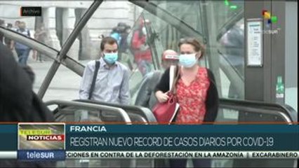 Francia: 7,379 nuevos casos de la Covid-19 en las últimas 24 horas