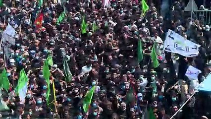كمامات وقفازات ودموع: إحياء ذكرى عاشوراء في كربلاء رغم كورونا