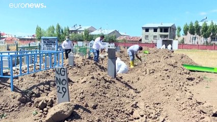 Turkish lake turns into migrant graveyard