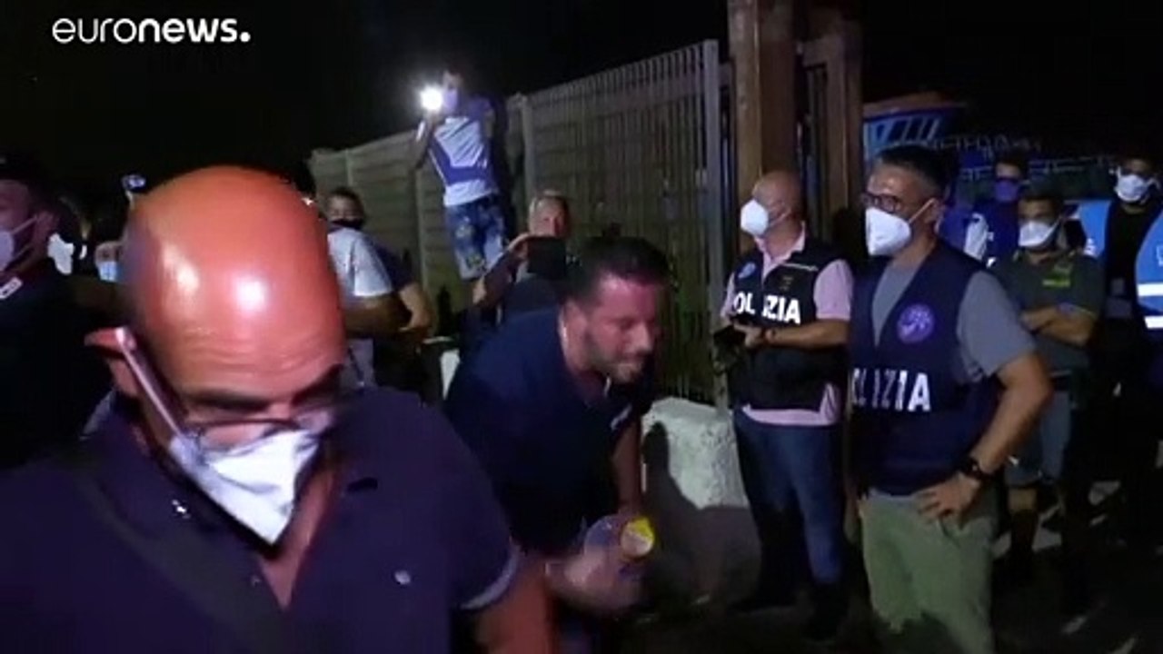 Migranten-Krise in Italien - Proteste auf Lampedusa