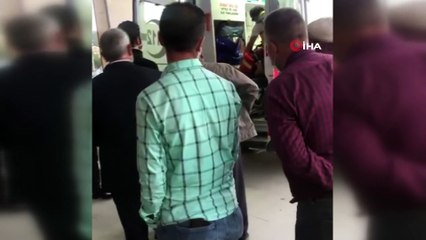 Sarıkamış’ta kavga da yaralanan hastaneye getirildi