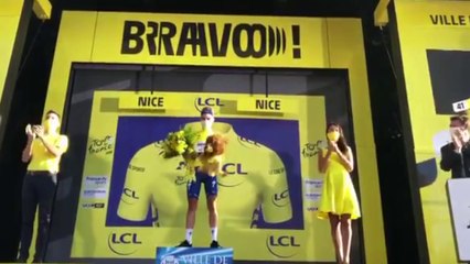 Tour de France 2020 - Julian Alaphilippe gagne la 2e étape à Nice : "Elle est pour mon père celle-là !"