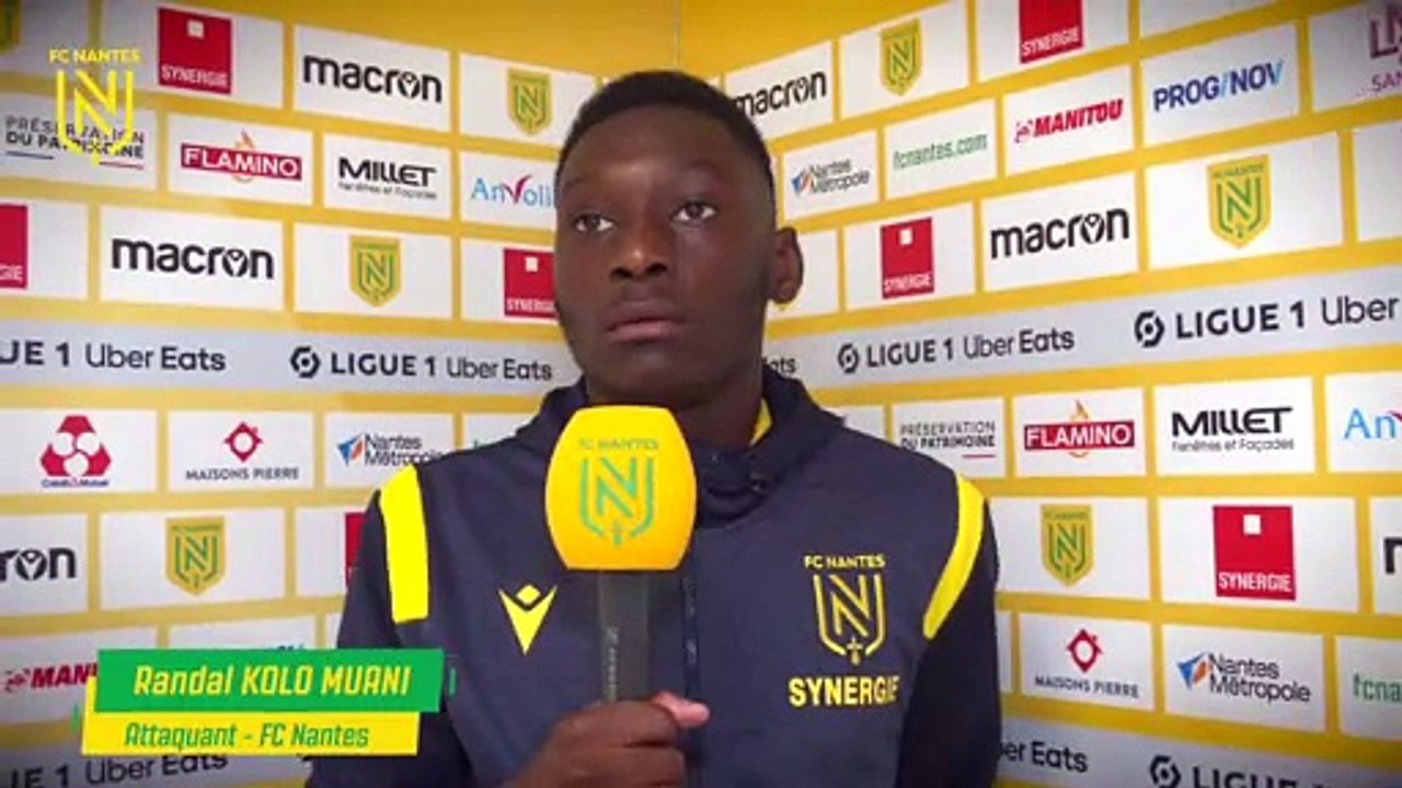 FC Nantes - Nîmes : la réaction de Randal Kolo Muani