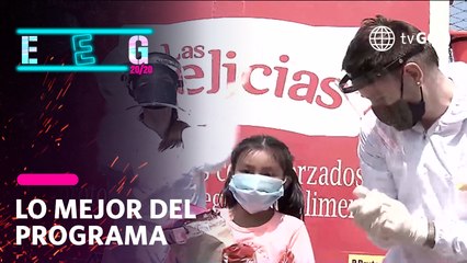 EEG 2020: Guerreros y combatientes llevaron camión repleto con donativos para el AA.HH de VMT