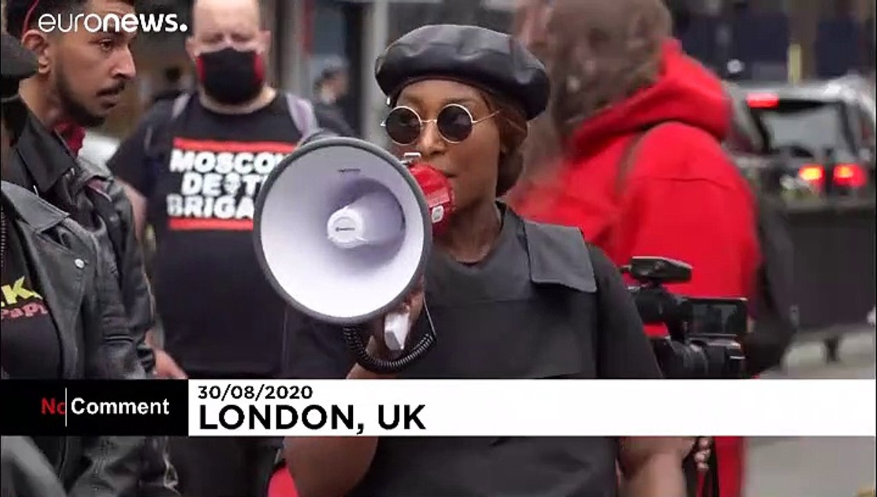 London stages 'die-in' protest against police brutality and racism