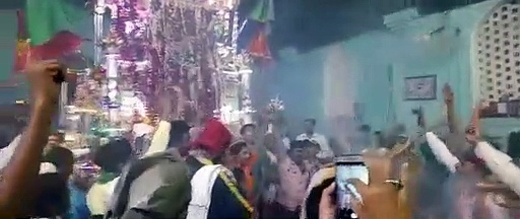 इंदौर में तमाम पाबंदियों के बावजूद खजराना में ताजिए निकले, थाना प्रभारी को किया लाइन अटैच