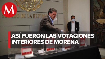 Mediante voto, senadores de Morena eligen a nuevo presidente de mesa directiva
