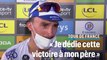 Tour de France  : Alaphilippe en larmes après sa victoire à Nice