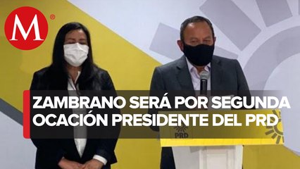 PRD elige a Jesús Zambrano como dirigente del partido