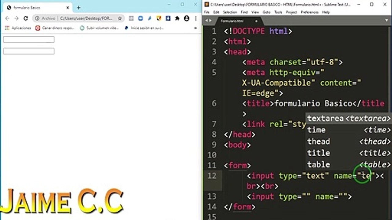 TABLA BASICA EN HTML