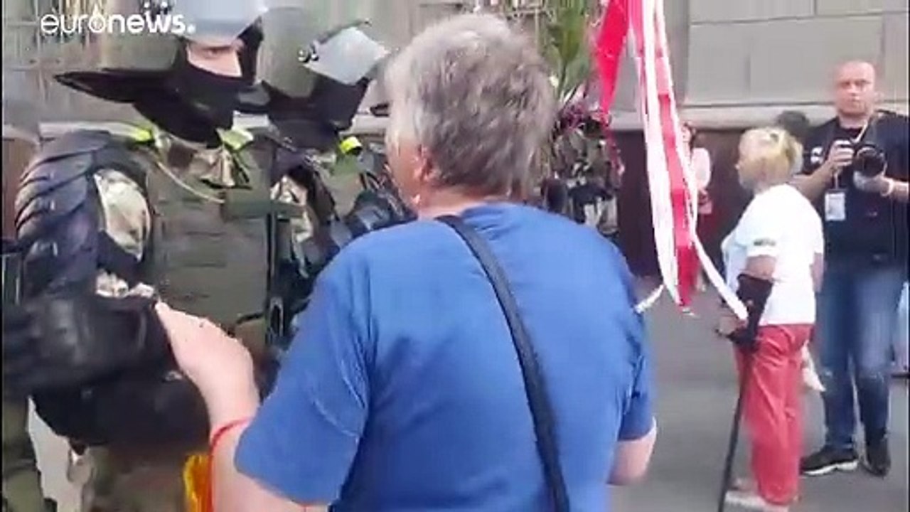 Dozens detained in Belarus anti-government protest