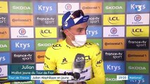 Tour de France : le maillot jaune pour Julian Alaphilippe après la 2e étape