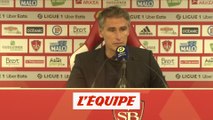 Dall'Oglio : «J'ai vu une équipe qui court» - Foot - L1 - Brest