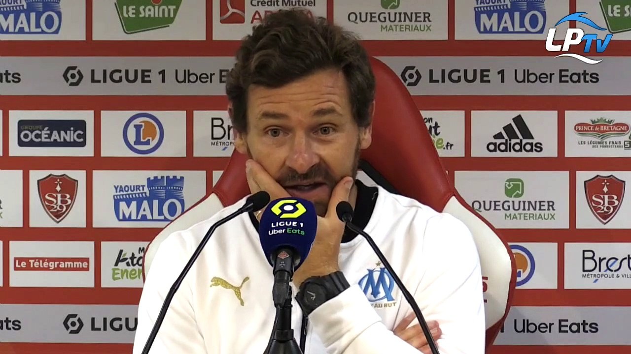 Brest 2-3 OM : la réaction de Villas-Boas