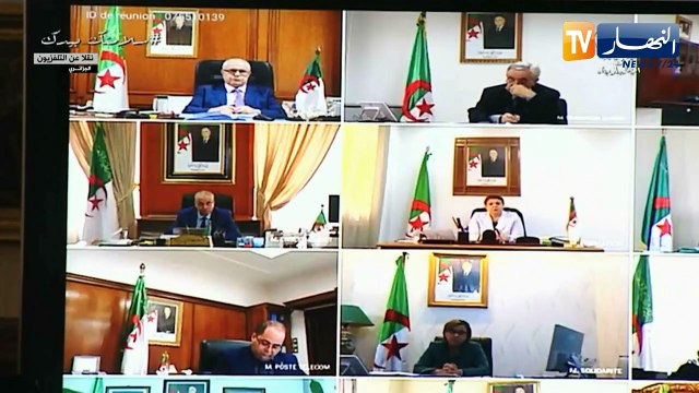 رئيس الجمهورية عبد المجيد تبون يترأس إجتماعا لمجلس الوزراء