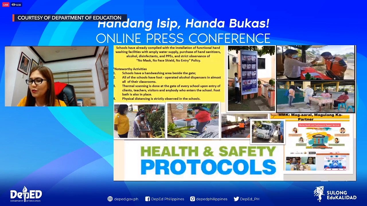 Department of Education press briefing | Monday, August 31