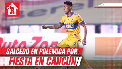 Salcedo estuvo de fiesta en Cancún pese a pandemia y sin medidas