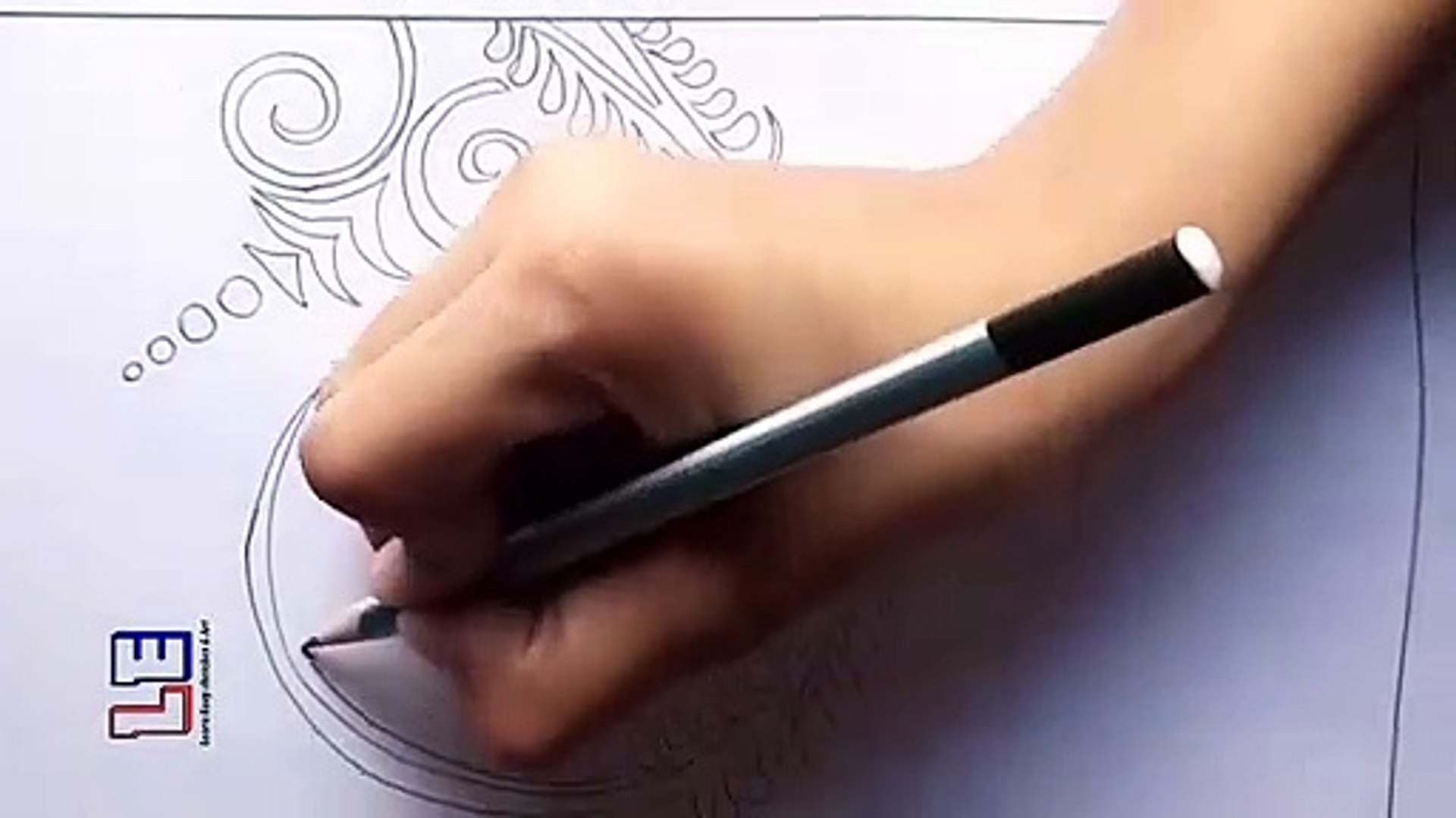 Peacock drawing। How to draw peacock ।