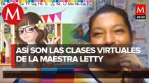 SEP impulsará clases virtuales con avatars de maestra Letty Mora