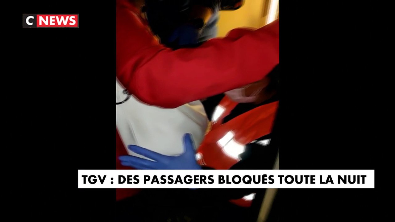 TGV : des passagers bloqués toute la nuit