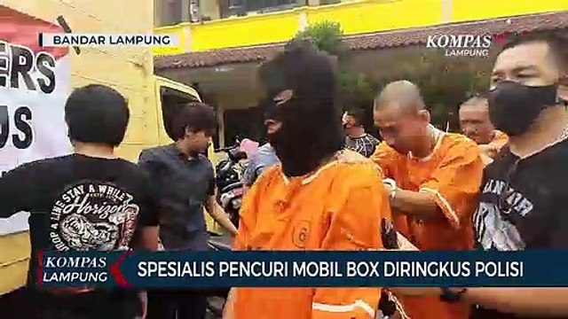 Komplotan Spesialis Pencuri Mobil Box Diringkus Polisi