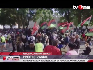 Warga Protes Kekerasan Polisi yang Tewaskan Jacob Blake