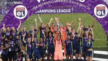 Football : les joueuses de l'OL décrochent une septième Ligue des champions