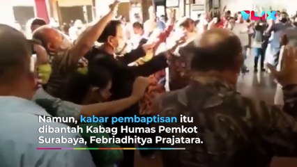 Wali Kota Tri Rismaharini Dibaptis, Cek Faktanya!