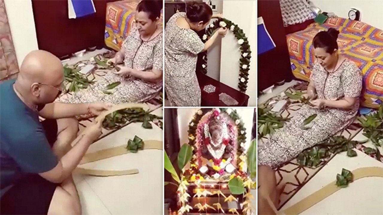 तृप्ती भोईरने साजरी केली Eco Friendly गणेश चतुर्थी