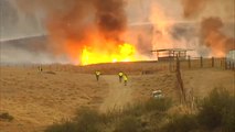 Los incendios del norte de Cáceres continúan fuera de control