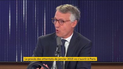 Procès des attentats de janvier 2015 : "L'absence" des terroristes "est source de frustration (...) mais cette absence, il faut la relativiser. Lorsque les auteurs d'attentats sont dans le box, ils restent silencieux ou nient", estime Jean-François Ricard