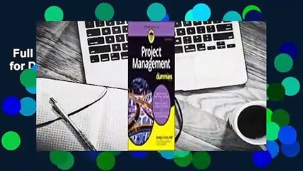 Full E-book  Project Management for Dummies  For Free