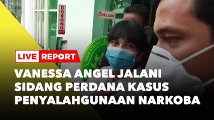 LIVE REPORT: Vanessa Angel Jalani Sidang Perdana Kasus Penyalahgunaan Narkoba