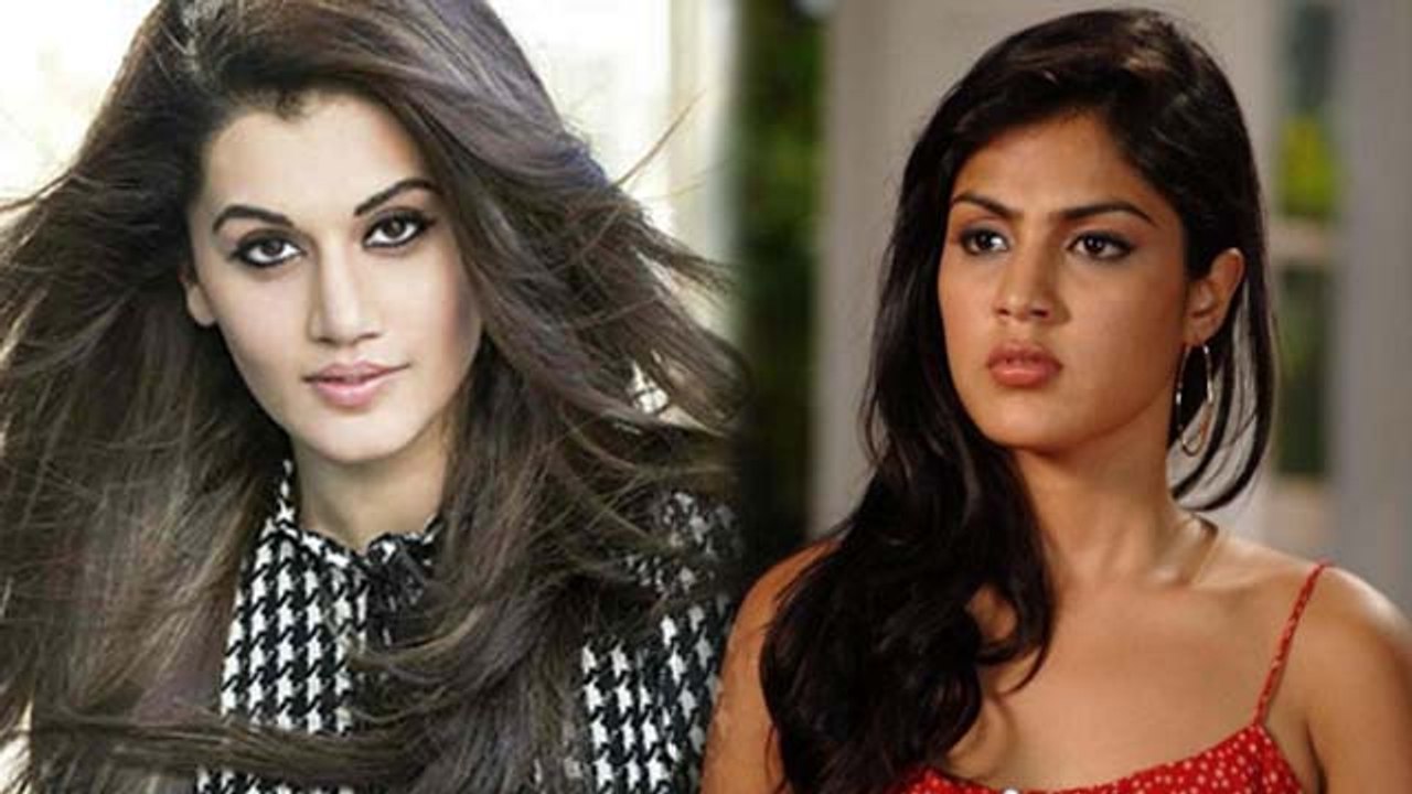 Rhea के support में आईं Tapsee Pannu, Rhea को ल...