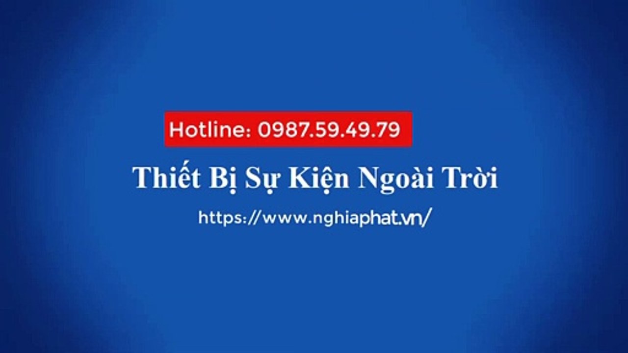 Cho thuê nhà bạt không gian tại sự kiện Unilever Việt Nam