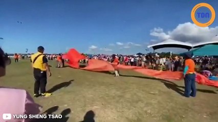Taïwan: une fillette de 3 ans a été emportée dans les airs par un cerf-volant