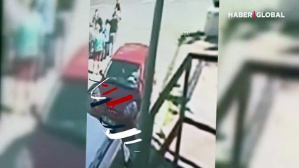 Samsun'da 2 kişinin öldürüldüğü çatışmanın görüntüleri dehşete düşürdü