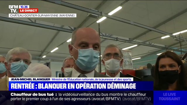 Jean-Michel Blanquer sur la rentrée scolaire: L'enseignement primaire est ma 1ère priorité, ma 2ème priorité, c'est l’enseignement professionnel
