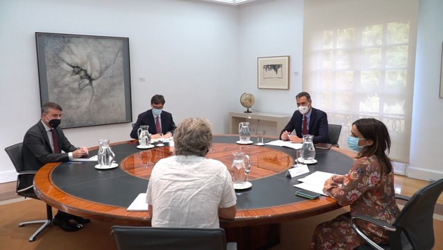 Sánchez preside el Comité de Seguimiento del Coronavirus en Moncloa