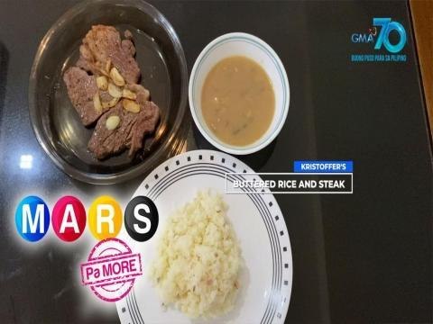 Mars Pa More: Buttered Rice with Steak ala Kristofer Martin | Mars Masarap