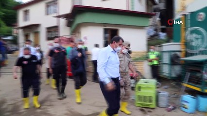 Sivas’tan Giresun’a yardım eli, ekipleri bizzat vali koordine etti